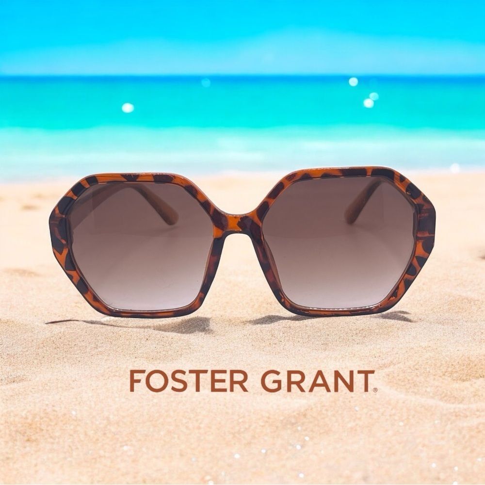 Foster Grant Geometric Sunglasses